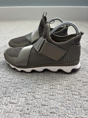 Sorel Kinetic Sneak Sneaker Women's Size 8.5 Sage Green Athletic Shoe