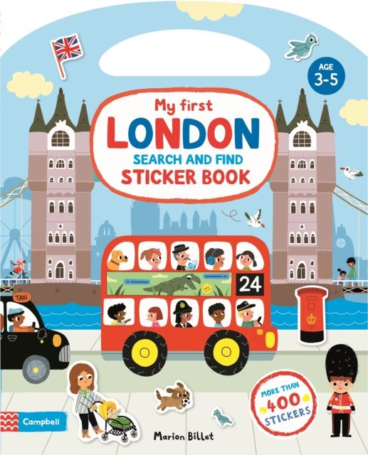 My First Search and Find London Sticker Book by Campbell Books (Paperback Book)