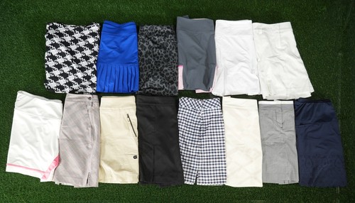 (14) Women’s Golf Clothing Lot Small Skort / Skirt IZOD Under Armour Golfini++