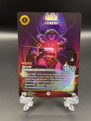 Goliath - Clan Leader (Enchanted) 238/204 Whispers in the Well Holo - LORCANA