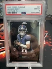 2025 Topps Chrome Fortune 15 Jaxson Dart Rookie New York Giants PSA 8