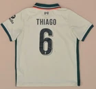 LIVERPOOL 2021/2022 AWAY FOOTBALL SHIRT NIKE SIZE 6-7 YEARS THIAGO #6