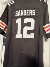 NEW- SANDERS GAME-TIME CLEVELAND JERSEY SIZE LARGE