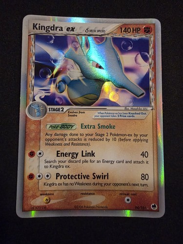 2006 Pokemon EX Dragon Frontiers Kingdra ex (Delta Species) 94/101 Ultra Rare