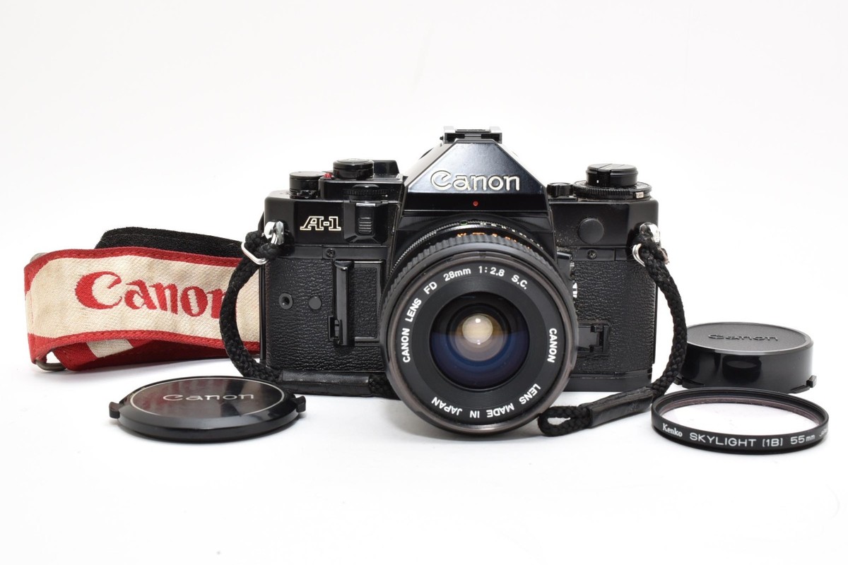 DDP US Canon A-1 35mm SLR Film Camera W/Lens #2083242 HTT 175-156