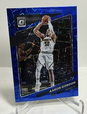 2021-22 Panini Donruss Optic Aaron Gordon #140 Blue Velocity Prizm And Base Card