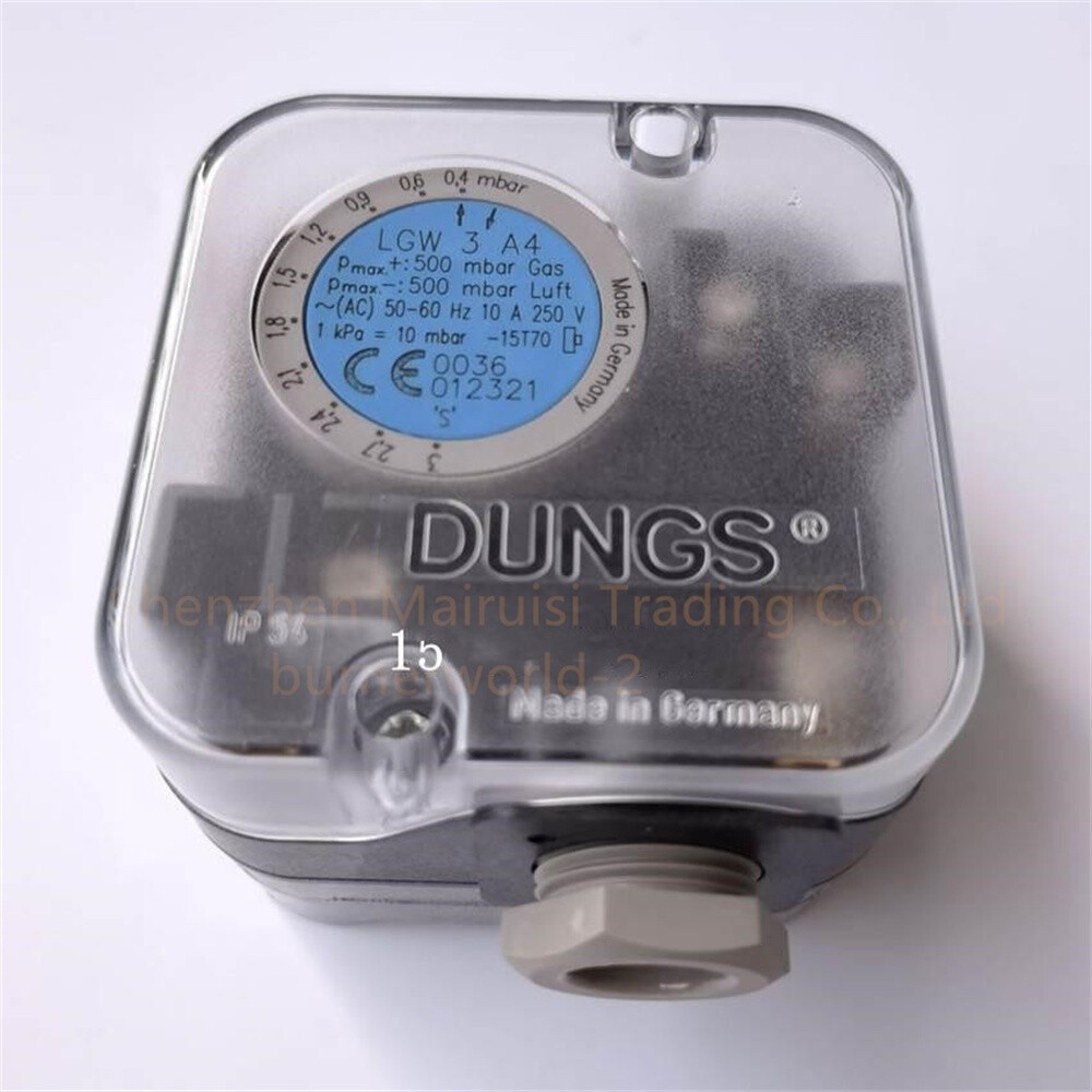 LGW3A4 Dungs Air Pressure Switch with test button Original New For Burner #am