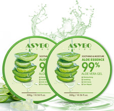 300X2 ML Gel D'Aloe Vera Naturel -Crème Hydratante Bio, Apaisante Et Hydratante,