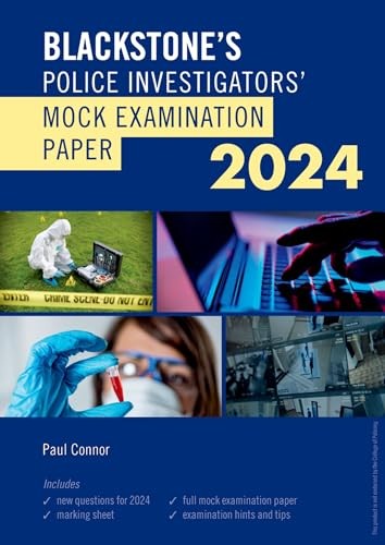 Oup Oxford Blackstone's Police Investigators Mock Exam 2024 - Image 4