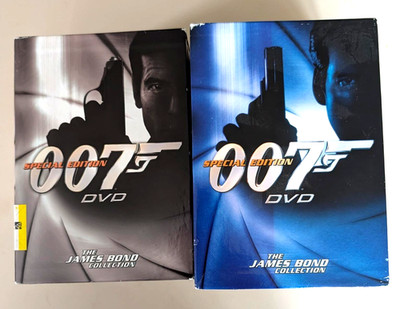 The James Bond Collection - Volumes 1 & 2, 13 DVDs