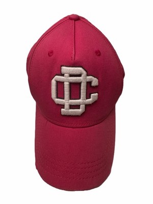 Dsquared2 Men ICON Monogram Distressed Baseball Cap Hot Pink Hat Adjustable