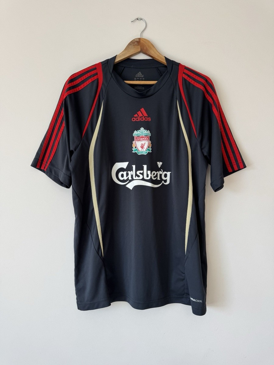 Vintage Liverpool 2009-2010 Soccer Training Jersey Adidas Football
