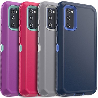 For Samsung Galaxy S20 FE 5G Case Shockproof Heavy Duty Rugged Dual Layer Cover