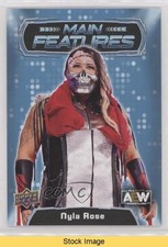2022 Upper Deck AEW All Elite Wrestling Main Features Nyla Rose #MF-24 READ y0i