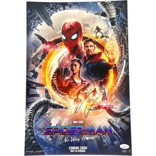 ANDREW GARFIELD SIGNED NO WAY HOME 12X18 MOVIE POSTER PHOTO SPIDERMAN JSA COA