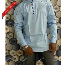 Mens Kurta Nice Wedding Wear Shirt Loos Fit Color White Sizes available