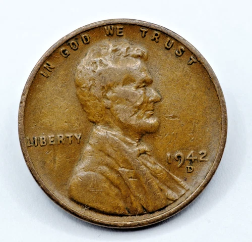 1942-D Lincoln Wheat Cent — photo from another recent sale