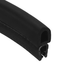 Car Door Weather Stripping 6.5FT, 15mm x 36mm with Top Bulb Fit 4 to 7mm Edge