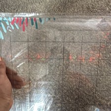 Dry Erase Calendar Planner with Colorful Border Reminder Sections