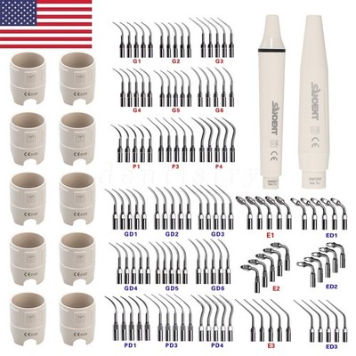 SEASKY Dental Ultrasonic Piezo Scaler Handpiece Tips fit EMS WOODPECKER CE