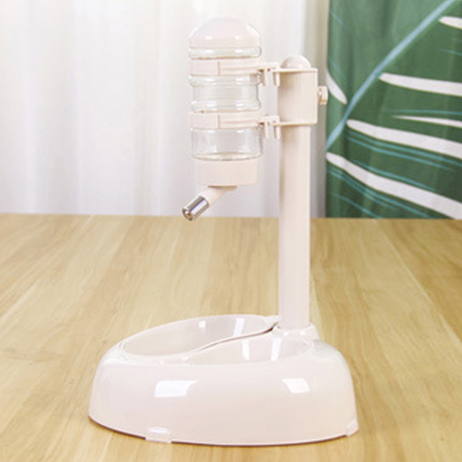 Pet Standing Water Dispenser Feeder Heart Shaped Automatic Standing Water