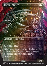 🌟Throat Slitter FOIL PRESALE MTG Kevin Eastman TMNT Secret Lair 🌟