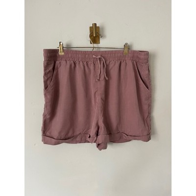Universal Thread XXL Pink  mauve Drawstring Elastic Waist  Shorts summer neutral