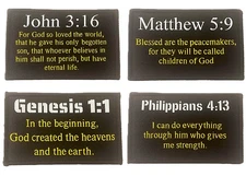 Religious Tactical Morale Patch - Bible Verse Collection - Hook and Loop 3x2