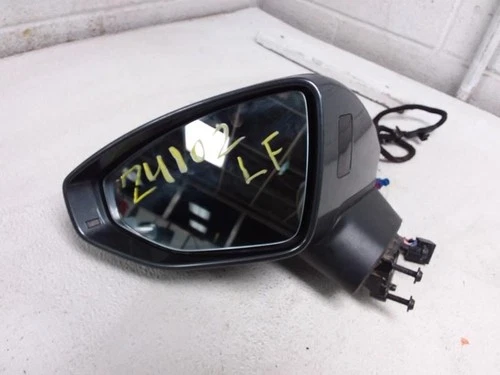 2019 Audi A7 Driver Left Side View Mirror Gray Paint code 6Y6Y Power with BSA