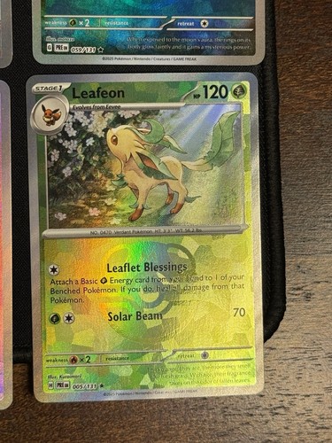 Pokémon Prismatic Evolution - Complete Eeveelution Masterball Holo Set - 9 Cards - Picture 10 of 20