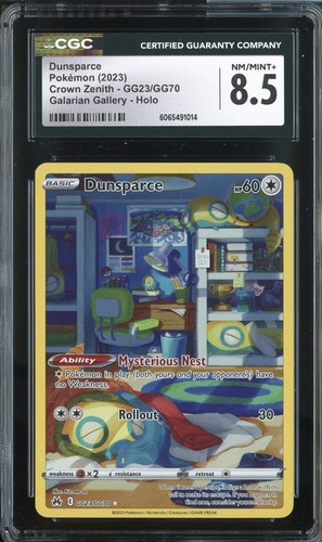 Dunsparce graded CGC 8.5 for sale on eBay