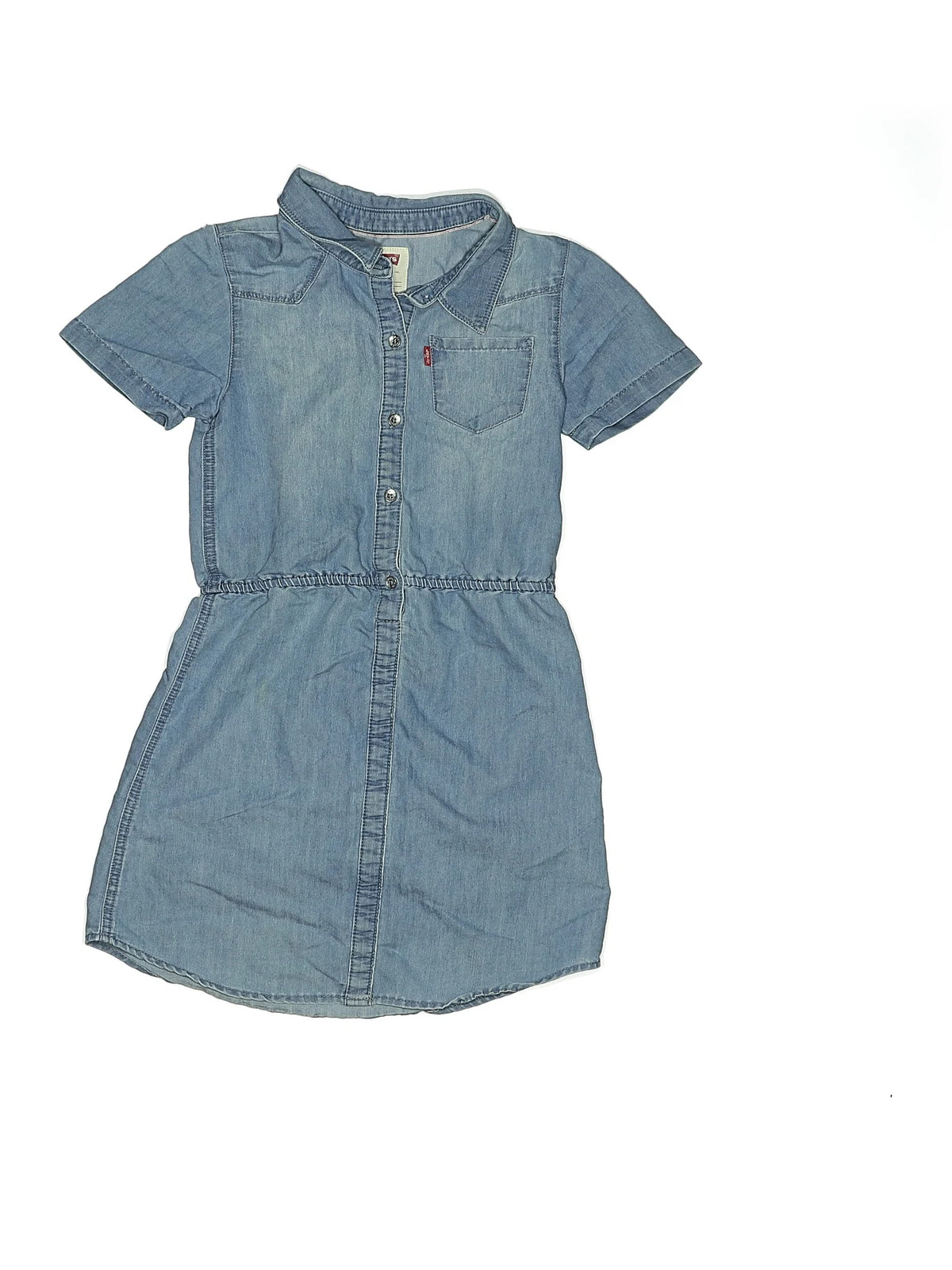 Levi's Girls Blue Dress 8