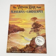 Vintage Walter T. Foster Painting Seascapes  Landscapes Art Instruction