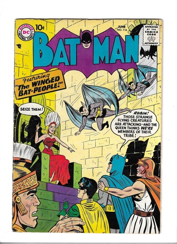 Batman # 116 Fine [1958] (The Winged Bat-People) | eBay