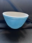 Vintage 1950s 1.5 PT PYREX Turquoise #401 Small Nesting Mixing BOWL OvenWare MCM