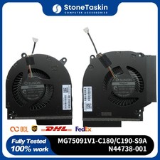 Fan For HP By Gaming VICTUS 16-R TPN-C169 GPU MG75091V1-C180/C190-S9A N44738-001