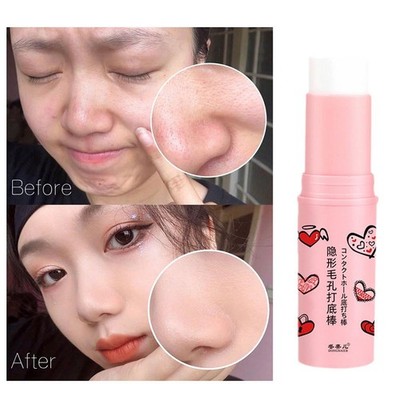 .>Invisible Pore Primer Stick Porenradierer Waterproof n, Primer Makeup Base G8W6