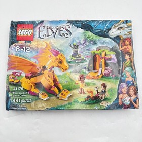 NWT Lego Elves 41175 Fire Dragon's Lava Cave 441 Pcs