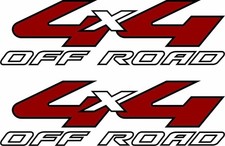 2X 2007 2008 Decals F150 F250 4x4 Off Road Decals Stickers F Truck Bed B2