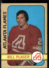 1972-73 O-Pee-Chee 122 Bill Plager Atlanta Flames Rookie Card. rookie card picture