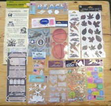 Big Lot DIY Scrapbooking Stickers Great Variety Lots Mixed Themes