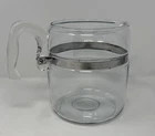 Vintage PYREX Flameware Glass Percolator 6 Cup Coffee Pot Replacement  7759