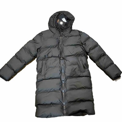 Nwt RAINS ALTA puffer PARKA Coat / Jacket  Sm Black MSRP $515