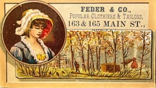 Antique Victorian Era Trade Card - Check Out My Store!