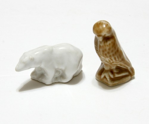 9 Vintage Wade Miniature Mammal Animals Assortment Lot Porcelain Made In England - Picture 5 of 5