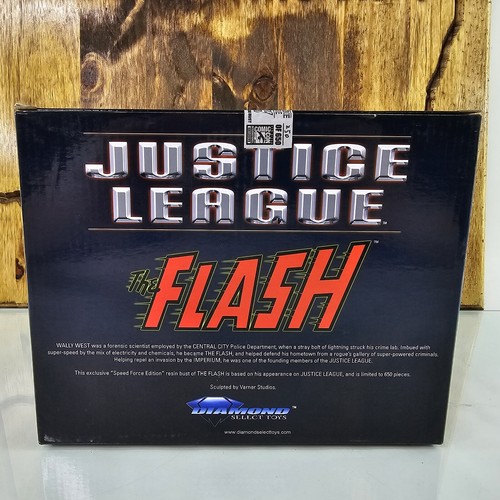 DC Justice League FLASH SPEED FORCE Bust Statue 1/650 SDCC EXCLUSICE 2017 SEALED - Picture 6 of 12
