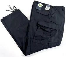 NEW LARGE MENS PROPPER F5205 ZIP FLY BATTLE RIP CARGO PANTS LAPD NAVY LARGE LONG