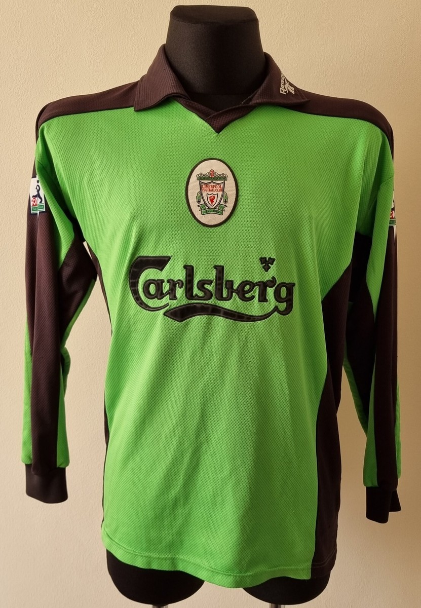 Liverpool 1998 - 1999 Goalkeeper football Reebok long sleeve