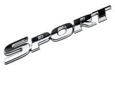 NEW SPORT Car Styling 3D ABS Chrome Logo Car Sticker  Emblem Badge Door Decal.
