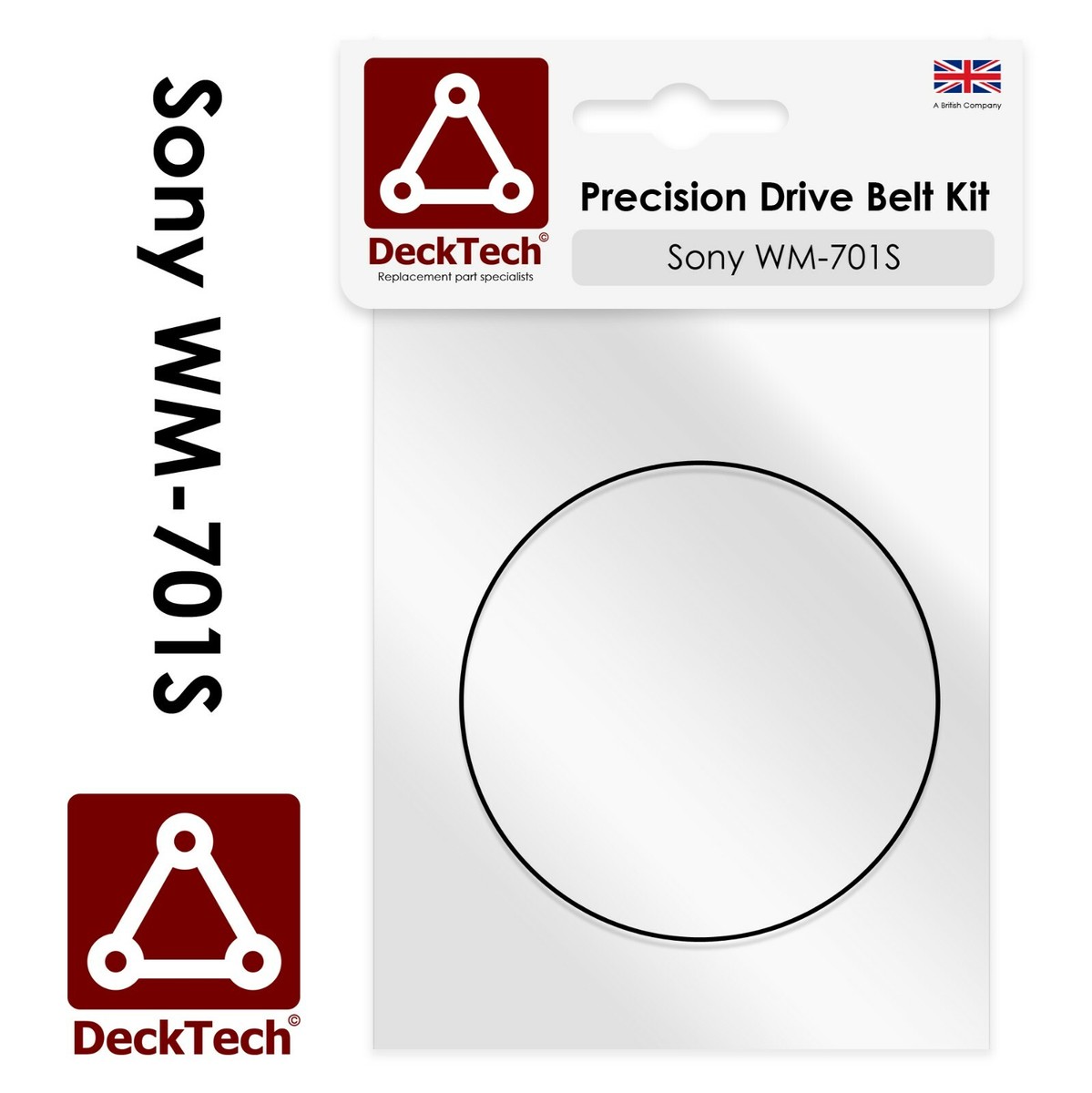 DeckTech™ Replacement Belt for Sony Walkman WM-701S WM701S Rubber